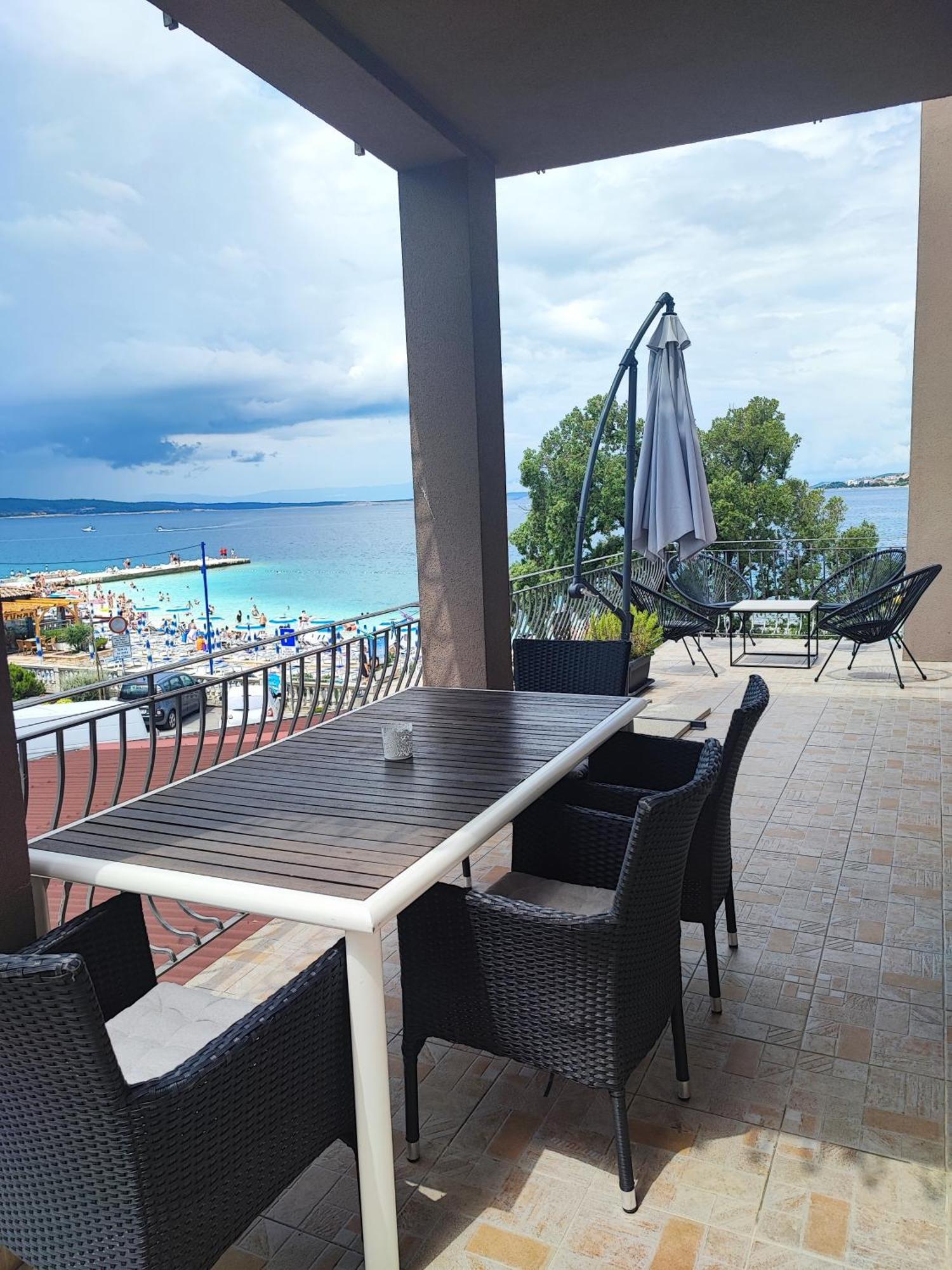 Apartmani Plaza Selce Oda fotoğraf